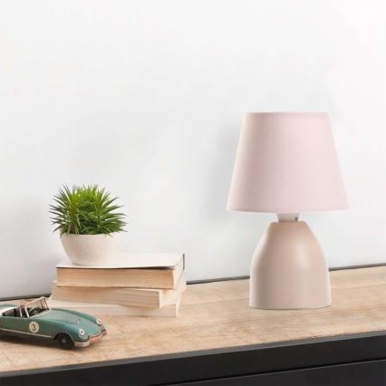 ONLI - Bordslampa NANO 1xE14/6W/230V rosa 19 cm