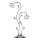 ONLI - Bordslampa NINFEA 2xG9/6W/230V 80 cm