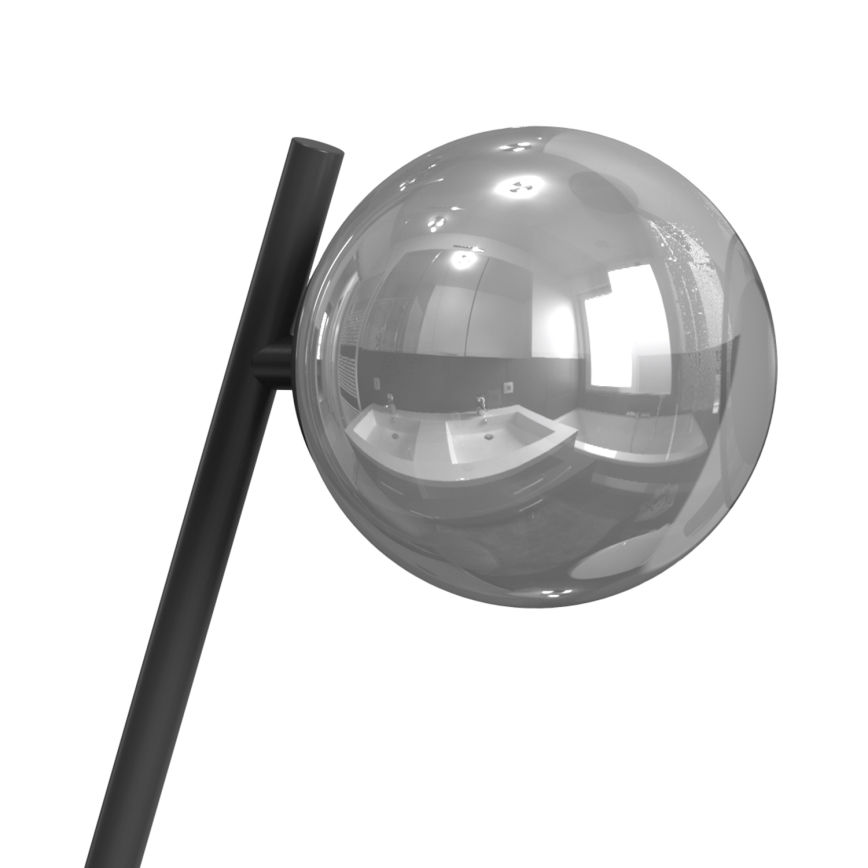 ONLI - Bordslampa PALOMA 1xG9/10W/230V 38,5 cm svart/rökig