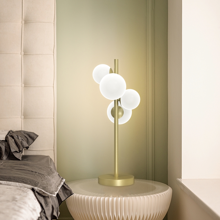 ONLI - Bordslampa PALOMA 4xG9/10W/230V 48 cm guld