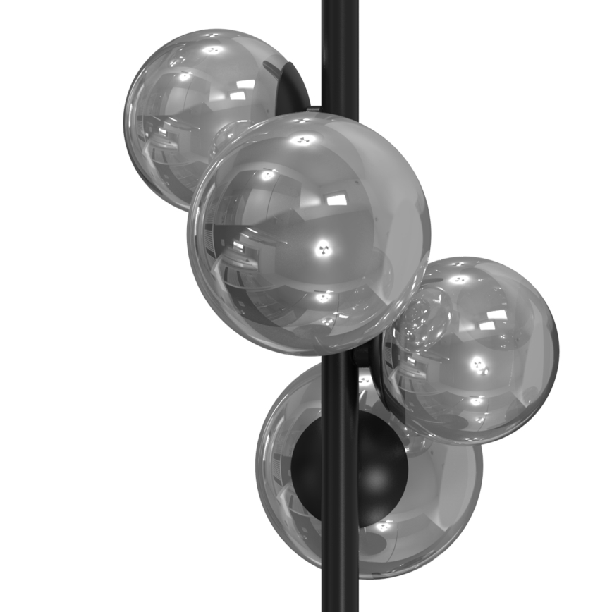 ONLI - Bordslampa PALOMA 4xG9/10W/230V 48 cm svart/rökig