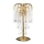 ONLI - Bordslampa PIOGGIA 2xE14/6W/230V guld 50 cm