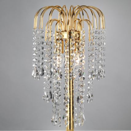 ONLI - Bordslampa PIOGGIA 2xE14/6W/230V guld 50 cm