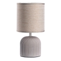 ONLI - Bordslampa SHELLY 1xE27/22W/230V rosa 28 cm
