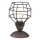 ONLI - Bordslampa SPINDEL 1xE27/15W/230V 23 cm svart/brun