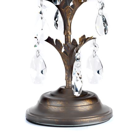 ONLI - Bordslampa TERESA 1xE14/6W/230V brons