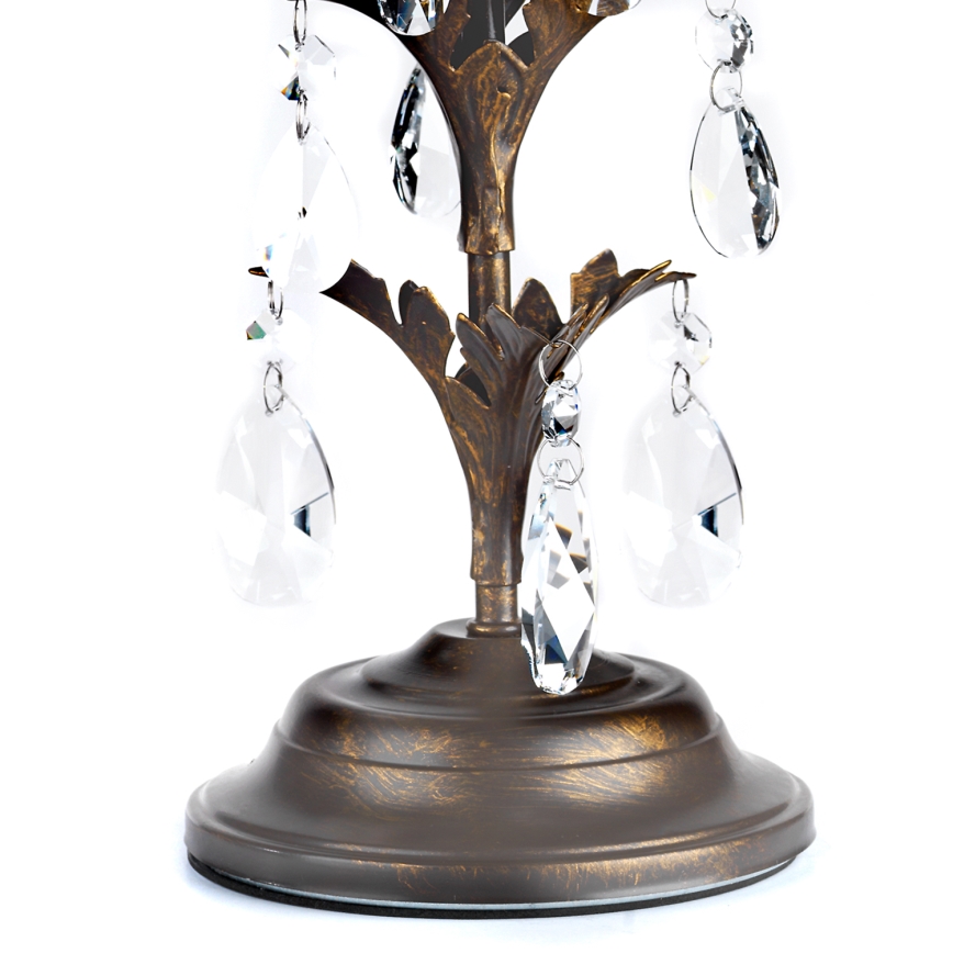 ONLI - Bordslampa TERESA 1xE14/6W/230V brons