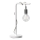 ONLI - Bordslampa WIRE 1xE27/15W/230V 50 cm grå/vit