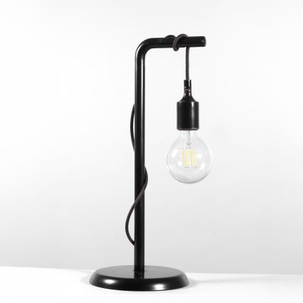 ONLI - Bordslampa WIRE 1xE27/15W/230V 50 cm svart
