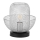 ONLI - Bordslampa ZAIR 1xE27/22W/230V svart/silver