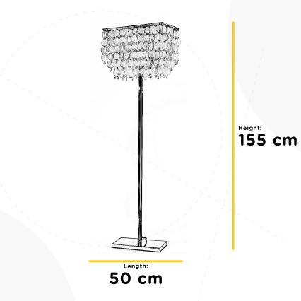 ONLI - Golv lampa MAKANI 4xE14/6W/230V