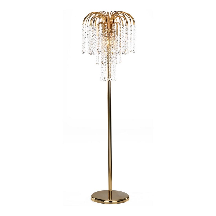 ONLI - Golv lampa PIOGGIA 3xE14/6W/230V guld