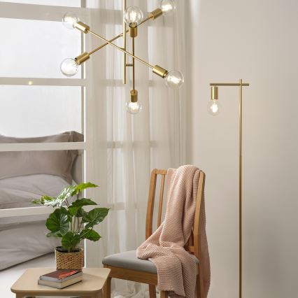 ONLI - Golvlampa CROSS 1xE27/22W/230V