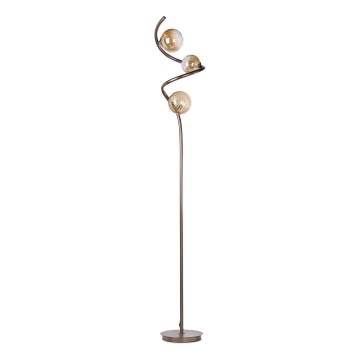 ONLI - Golvlampa FRIDA 3xG9/10W/230V koppar