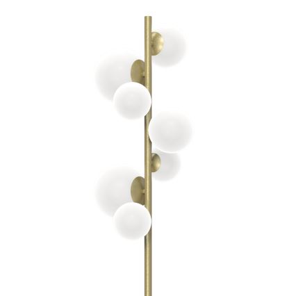 ONLI - Golvlampa PALOMA 7xG9/10W/230V guld