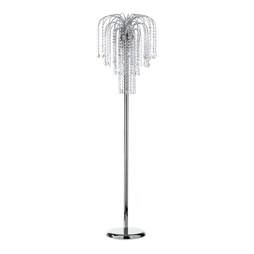 ONLI - Golvlampa PIOGGIA 3xE14/6W/230V blank krom