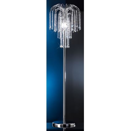 ONLI - Golvlampa PIOGGIA 3xE14/6W/230V skinande krom