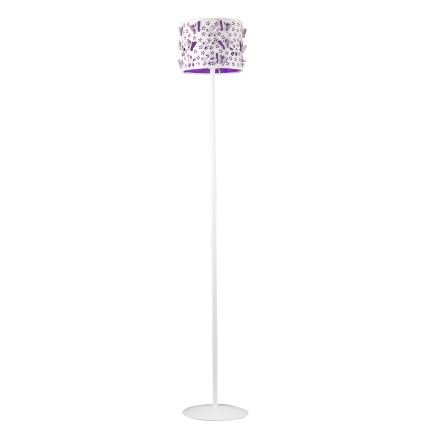 ONLI - Golvlampa TITILLA 1xE27/22W/230V lila/vit