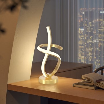 ONLI - LED bordslampa KIRA LED/10W/230V 4000K 28 cm guld