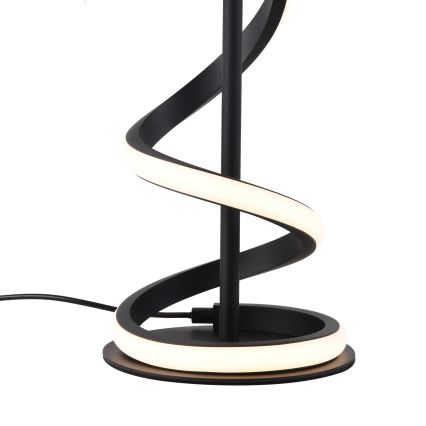 ONLI - LED bordslampa TWIST LED/12W/230V 4000K 40 cm svart