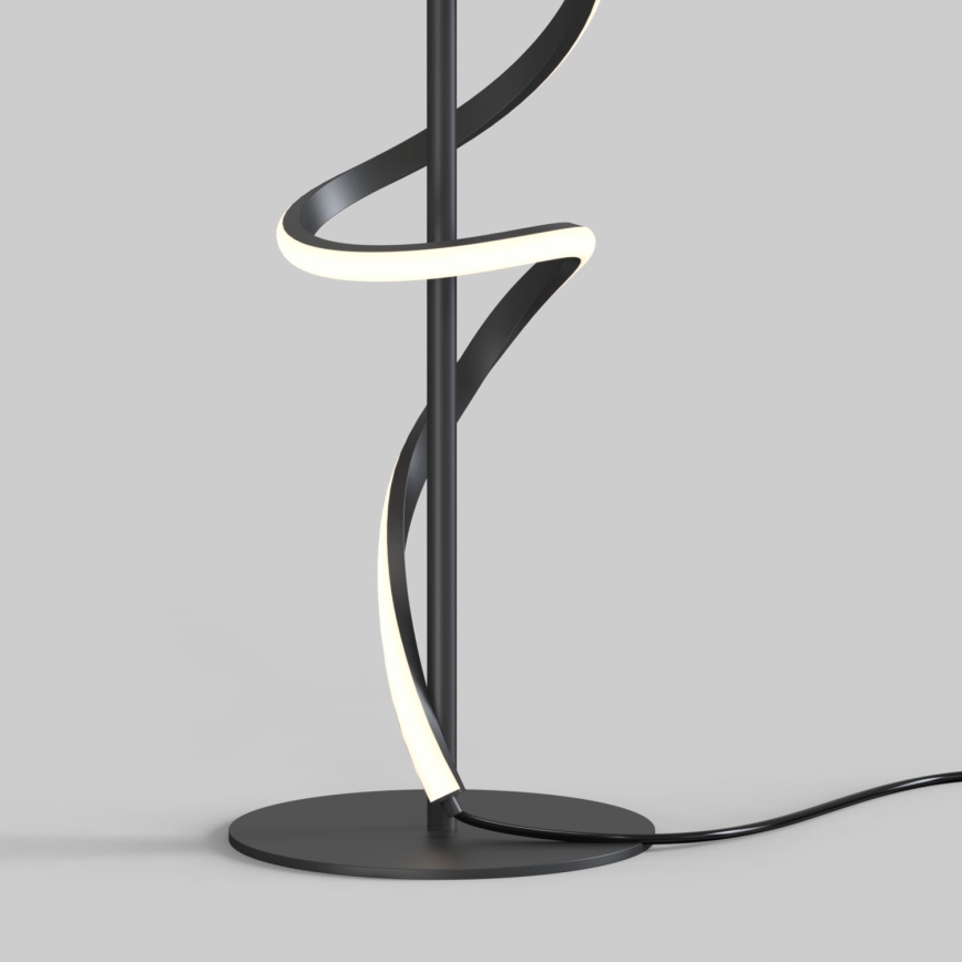 ONLI - LED bordslampa TWIST LED/16W/230V 4000K 81 cm svart