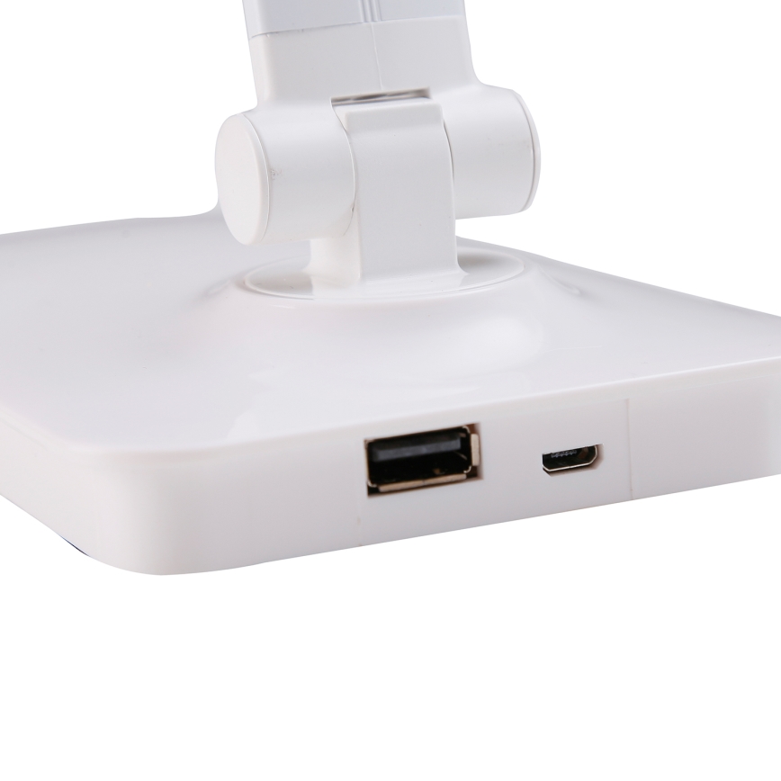 ONLI - LED Dimbar touch bordslampa med USB portem DESKI LED/7W/230V 4000K vit