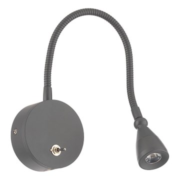 ONLI - LED Flexibel små lampor LEXI LED/1W/230V 4000K grå