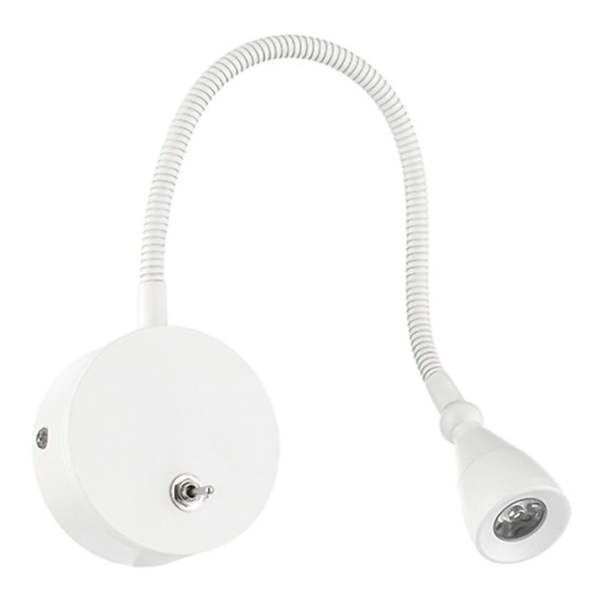 ONLI - LED Flexibel små lampor LEXI LED/1W/230V 4000K vit