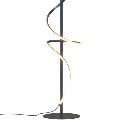 ONLI - LED golvlampa TWIST LED/24W/230V 4000K svart