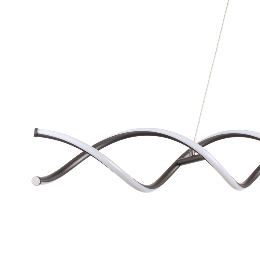 ONLI - LED ljuskrona med textilsladd DNA LED/24W/230V 4000K silver