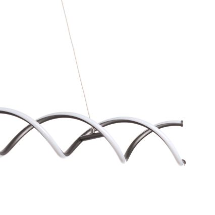 ONLI - LED ljuskrona med textilsladd DNA LED/24W/230V 4000K silver