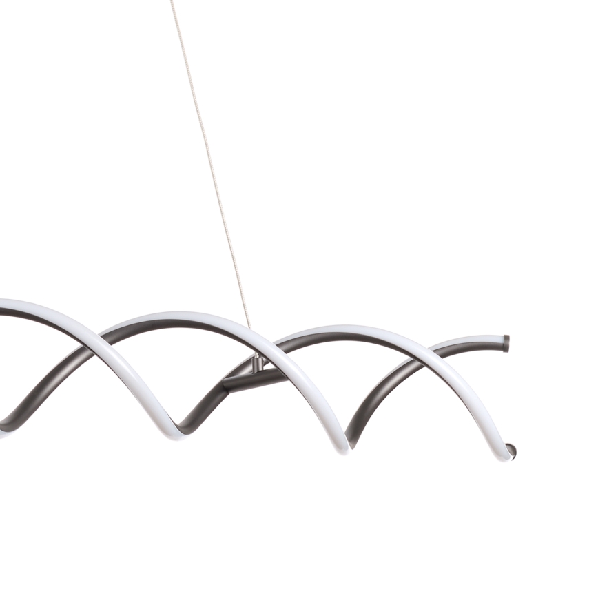 ONLI - LED ljuskrona med textilsladd DNA LED/24W/230V 4000K silver