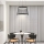 ONLI - LED ljuskrona med textilsladd MATE LED/40W/230V 4000K svart