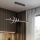 ONLI - LED ljuskrona med textilsladd SWING LED/30W/230V 4000K svart