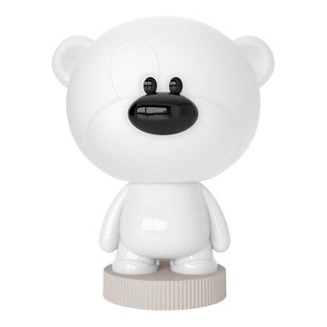 ONLI - LED RGB Nattlampa för barn PUPPIES LED/3W/USB teddy björn 30 cm