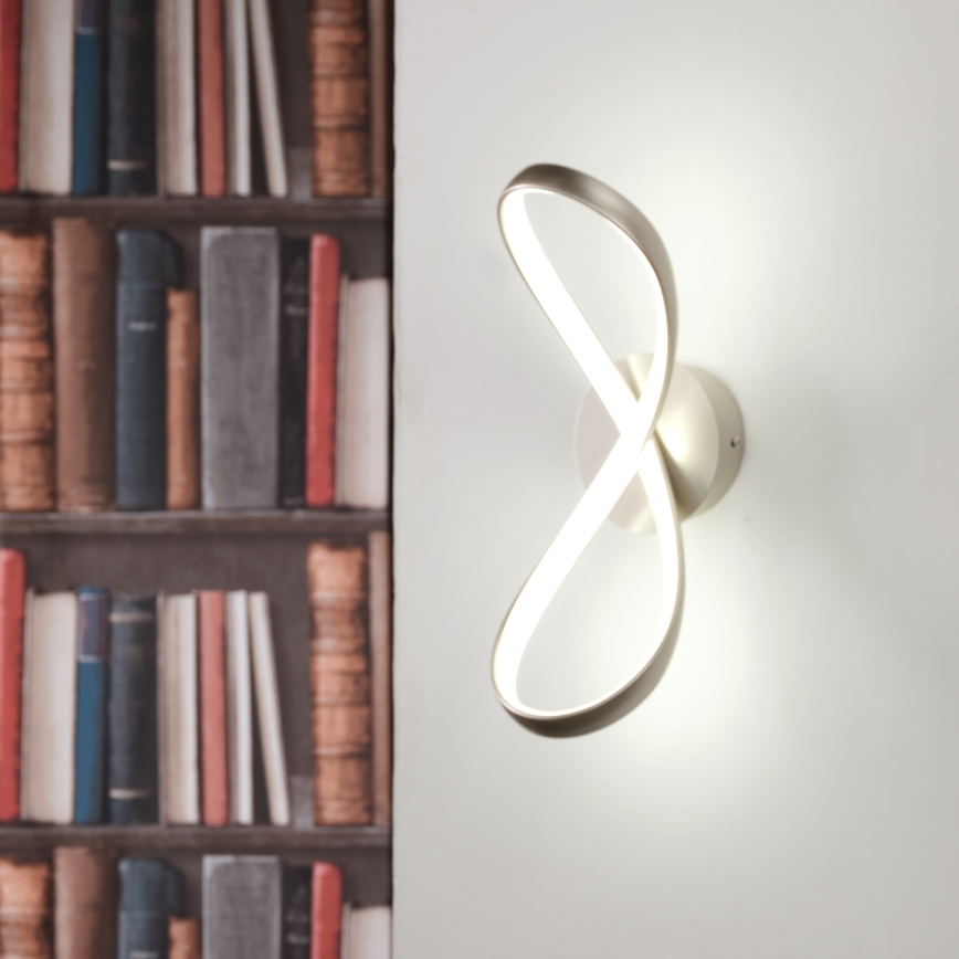 ONLI - LED väggbelysning INFINITY LED/15W/230V 4500K matt krom