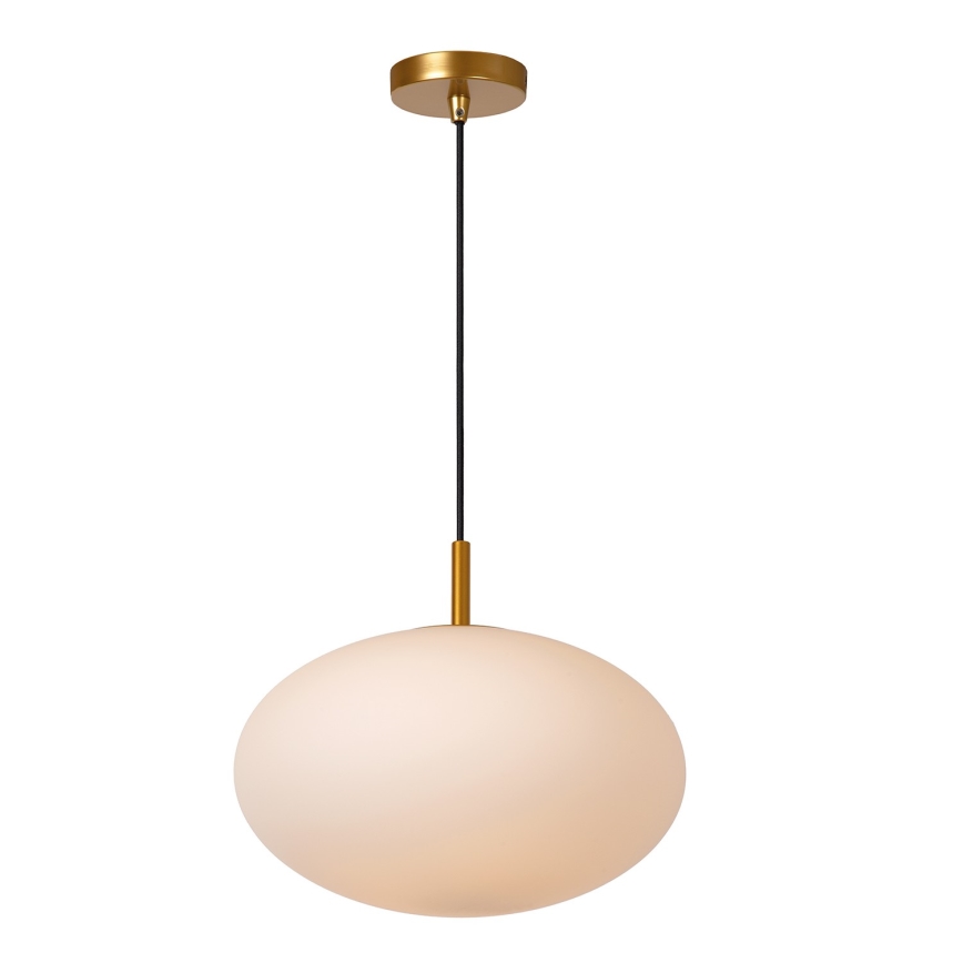 ONLI - Ljuskrona med textilsladd JANET 1xE27/6W/230V diameter 30 cm