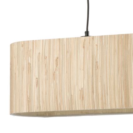 ONLI - Ljuskrona med textilsladd MADU 2xE27/22W/230V