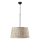 ONLI - Ljuskrona med textilsladd MAIDA 1xE27/15W/230V diameter 50 cm brun