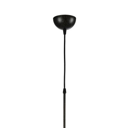 ONLI - Ljuskrona med textilsladd MAIDA 1xE27/15W/230V diameter 50 cm brun