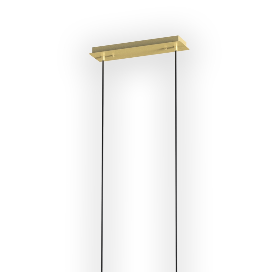ONLI - Ljuskrona med textilsladd PALOMA 10xG9/10W/230V guld