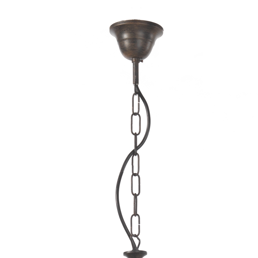 ONLI - Ljuskrona på kedja AGAR 5xE14/6W/320V diameter 80 cm