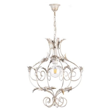 ONLI - Ljuskrona på kedja CONTESSA 1xE27/22W/230V silver