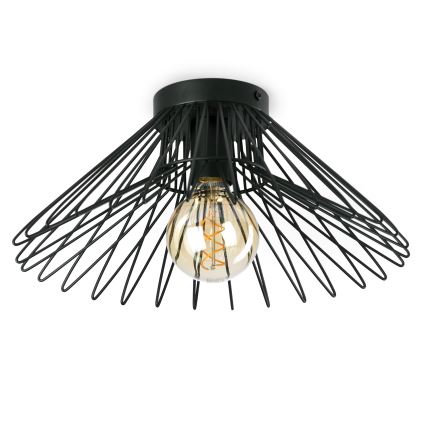 ONLI - Taklampa DUCCIO 1xE27/22W/230V diameter 40 cm svart