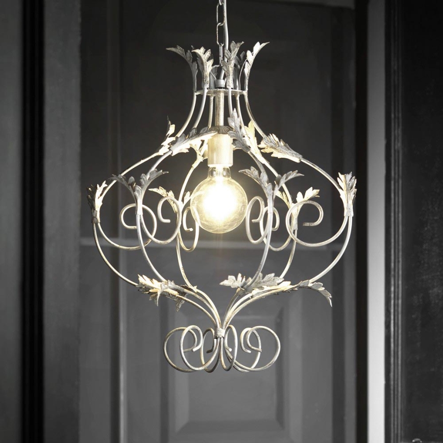 ONLI - Taklampa på kedja CONTESSA 1xE27/22W/230V patina