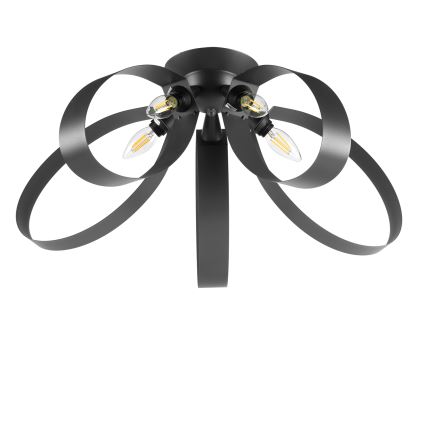 ONLI - Taklampa SERENA 5xE14/6W/230V svart