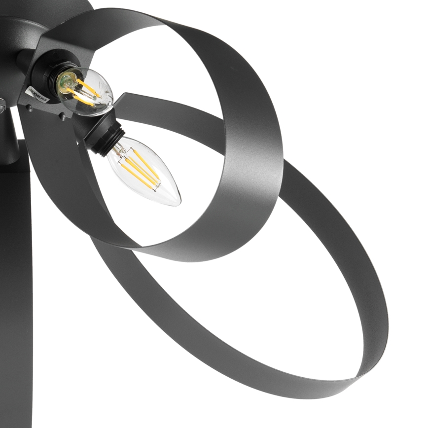 ONLI - Taklampa SERENA 5xE14/6W/230V svart