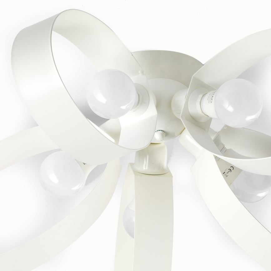 ONLI - Taklampa SERENA 5xE14/6W/230V vit