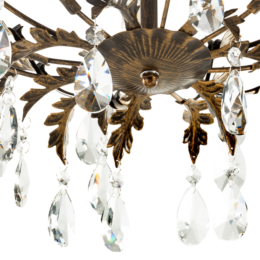 ONLI - Taklampa TERESA 3xE14/6W/230V brons