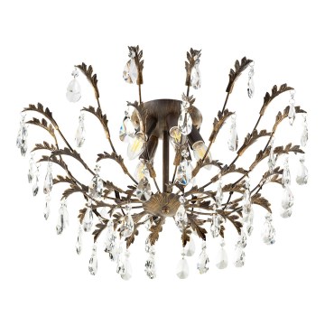 ONLI - Taklampa TERESA 5xE14/6W/230V, brons